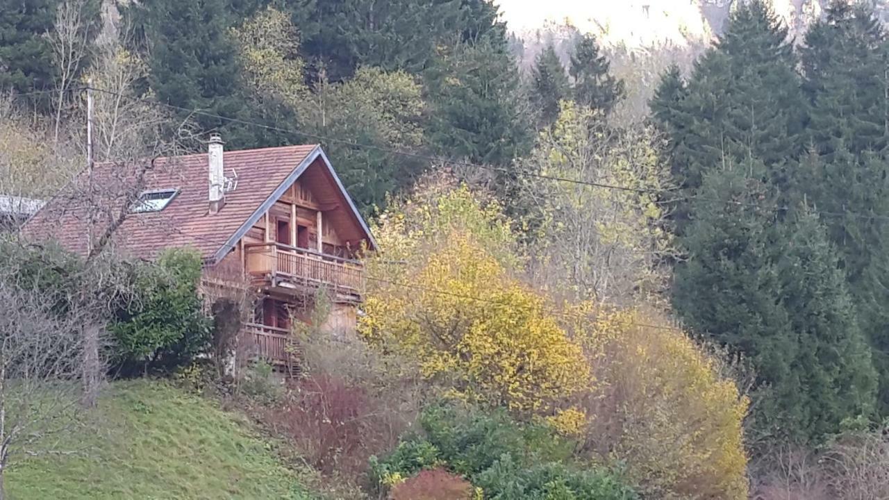 Gite Rural Les Combes Thorens-Glieres ภายนอก รูปภาพ